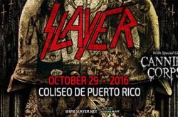 Slayer Puerto Rico 2016