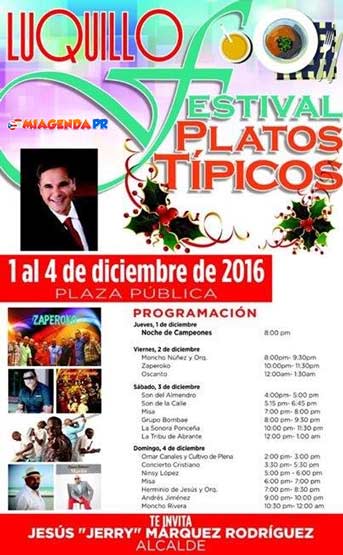 Festival de Platos Típicos en Luquillo 2016