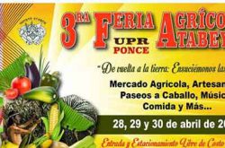 3ra Feria Agricola Atabey UPR Ponce 2017