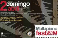 Multipiano Fest 2017 Conservatorio de Música