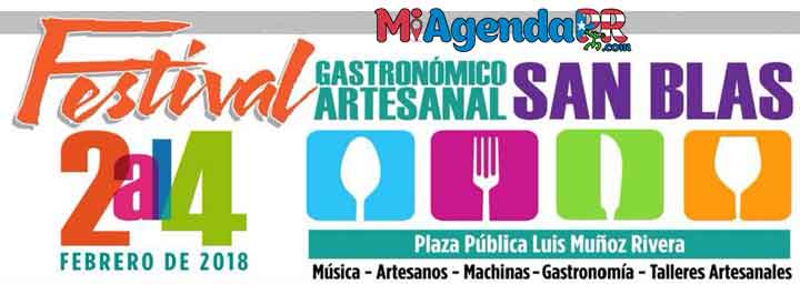 Festival Gastronómico Artesanal San Blas 2018