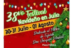 Festival Navideño en Julio 2021