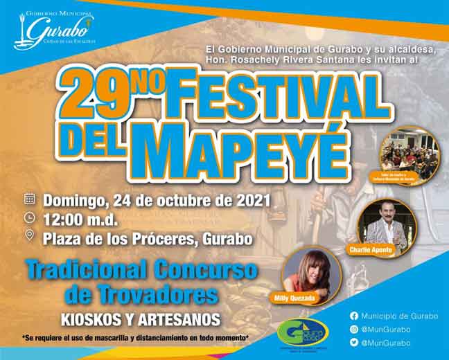 Festival del Mapeye 2021 en Gurabo