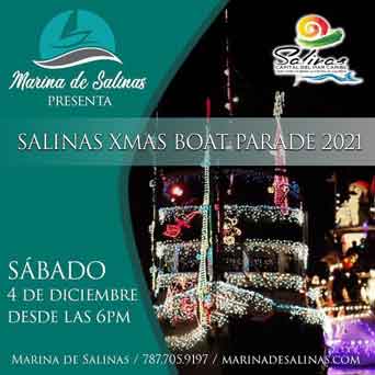 Salinas Christmas Boat Parade 2021