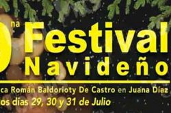 Festival Navideño en Julio 2022