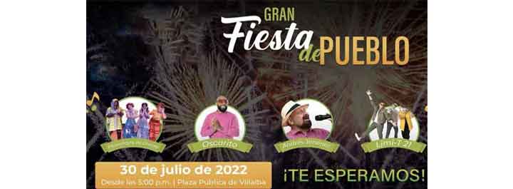 Fiesta de Pueblo en Villalba 2022