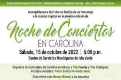 Noche de Conciertos en Carolina 2022