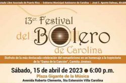 Festival del Bolero de Carolina 2023