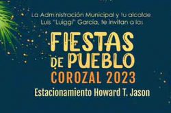 Fiestas Patronales de Corozal 2023