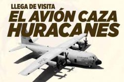 Avión Caza Huracanes en Puerto Rico 2024