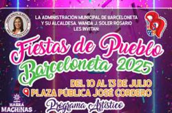 Fiestas Patronales de Barceloneta 2025