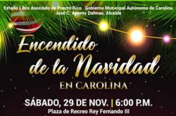 Encendido de la Navidad en Carolina 2025